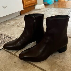 Bulo Shoes - Jackie womens brown leather ankle boots